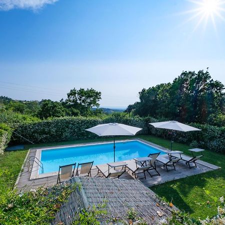 Villa Di Campagna 10 Posti Con Piscina Privata Castellina Marittima Buitenkant foto