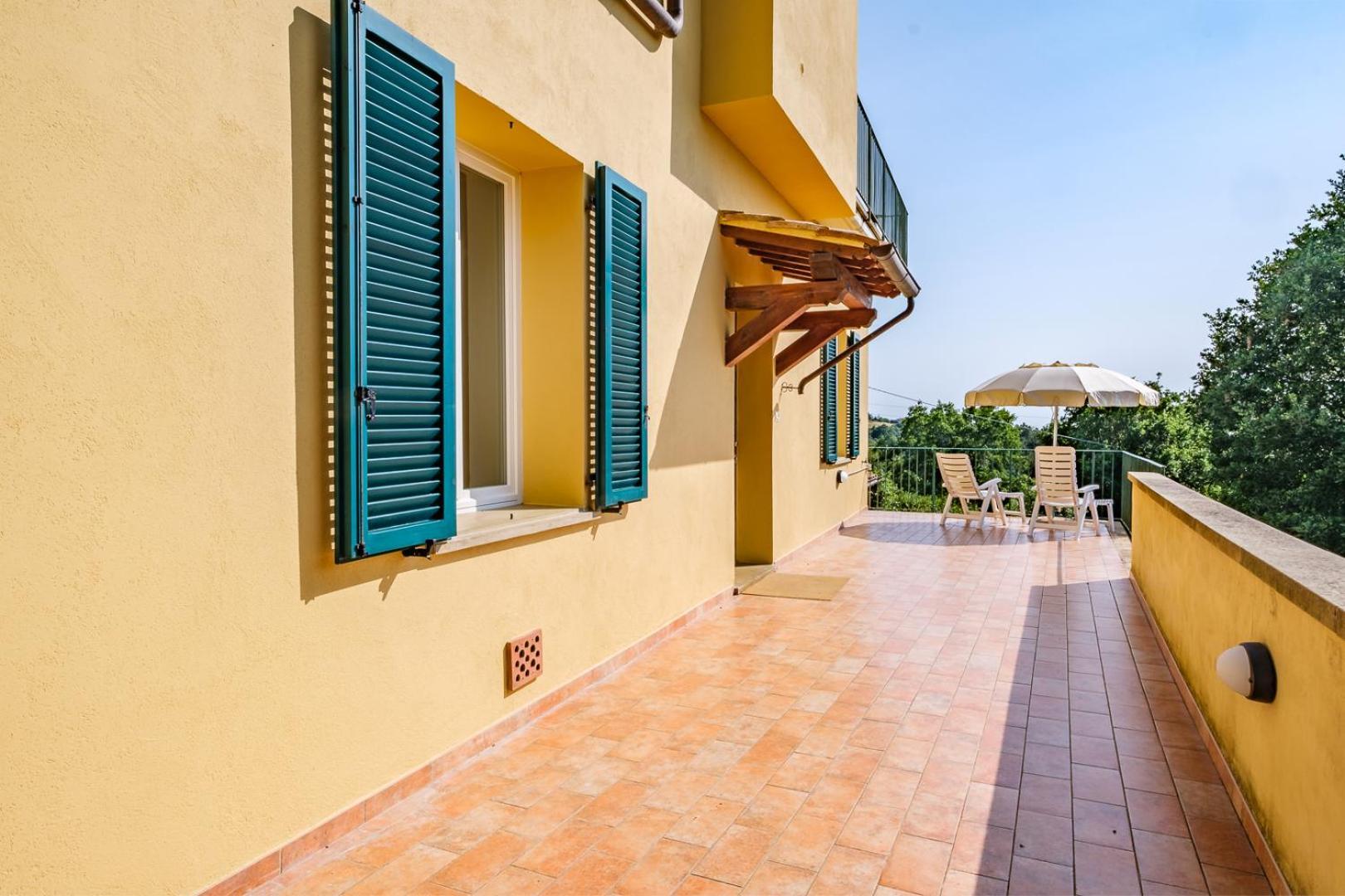 Villa Di Campagna 10 Posti Con Piscina Privata Castellina Marittima Buitenkant foto