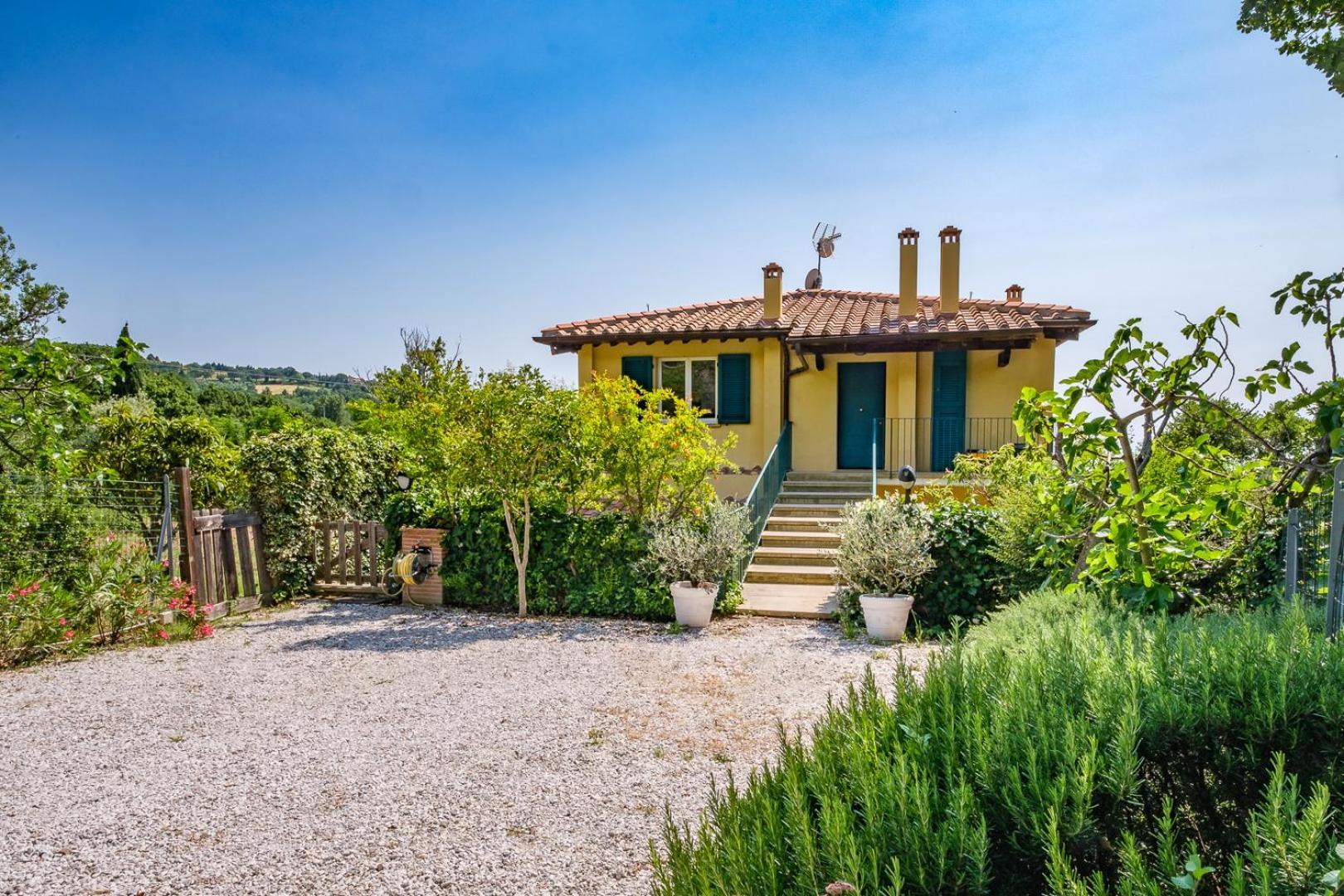 Villa Di Campagna 10 Posti Con Piscina Privata Castellina Marittima Buitenkant foto