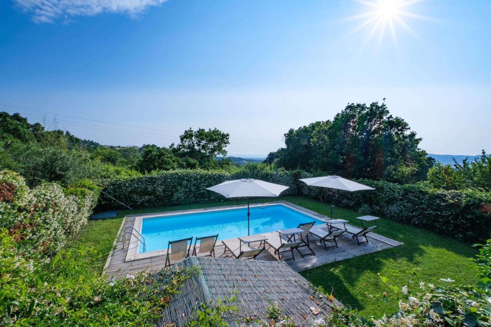 Villa Di Campagna 10 Posti Con Piscina Privata Castellina Marittima Buitenkant foto